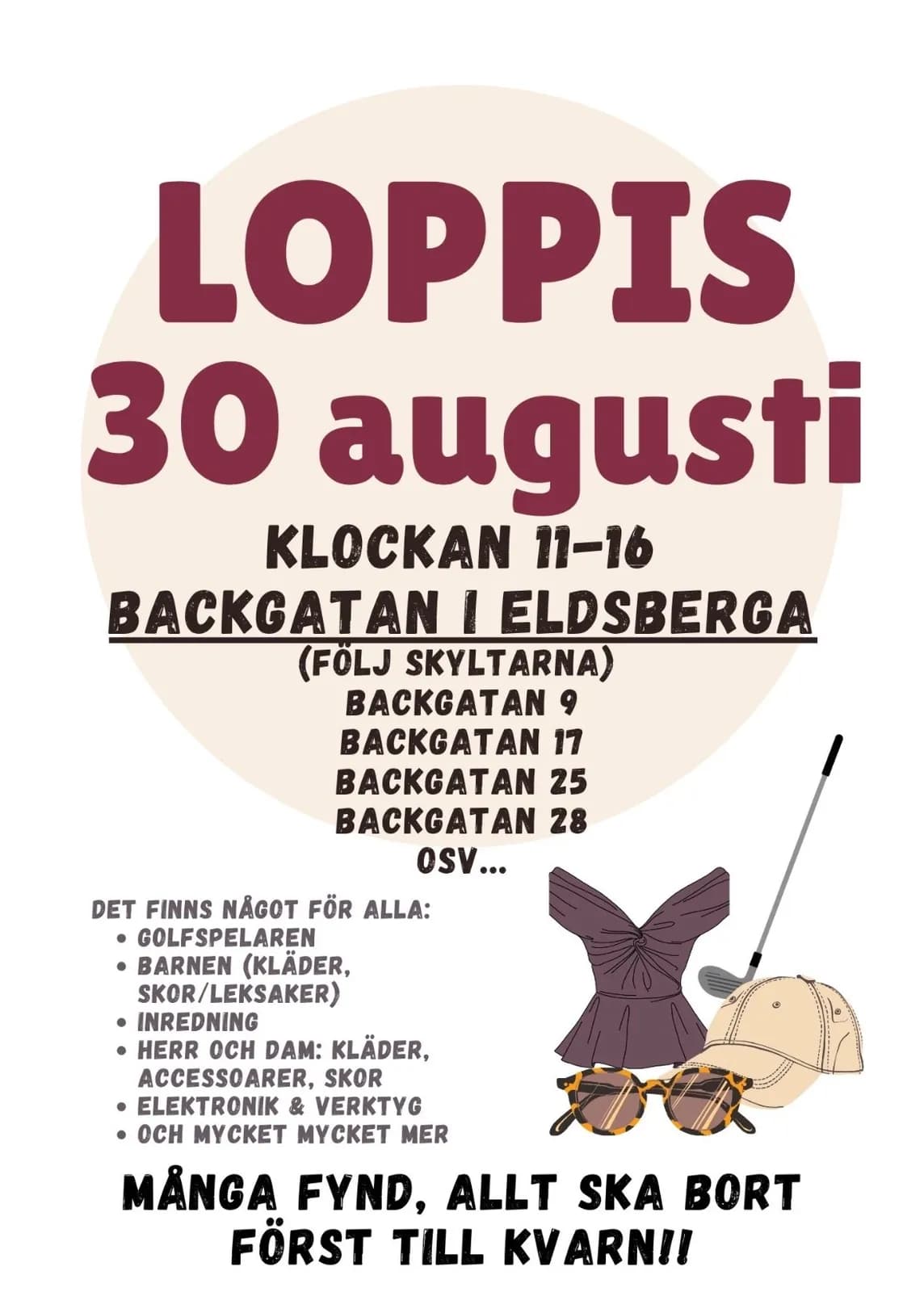 Image for Loppis på Backgatan